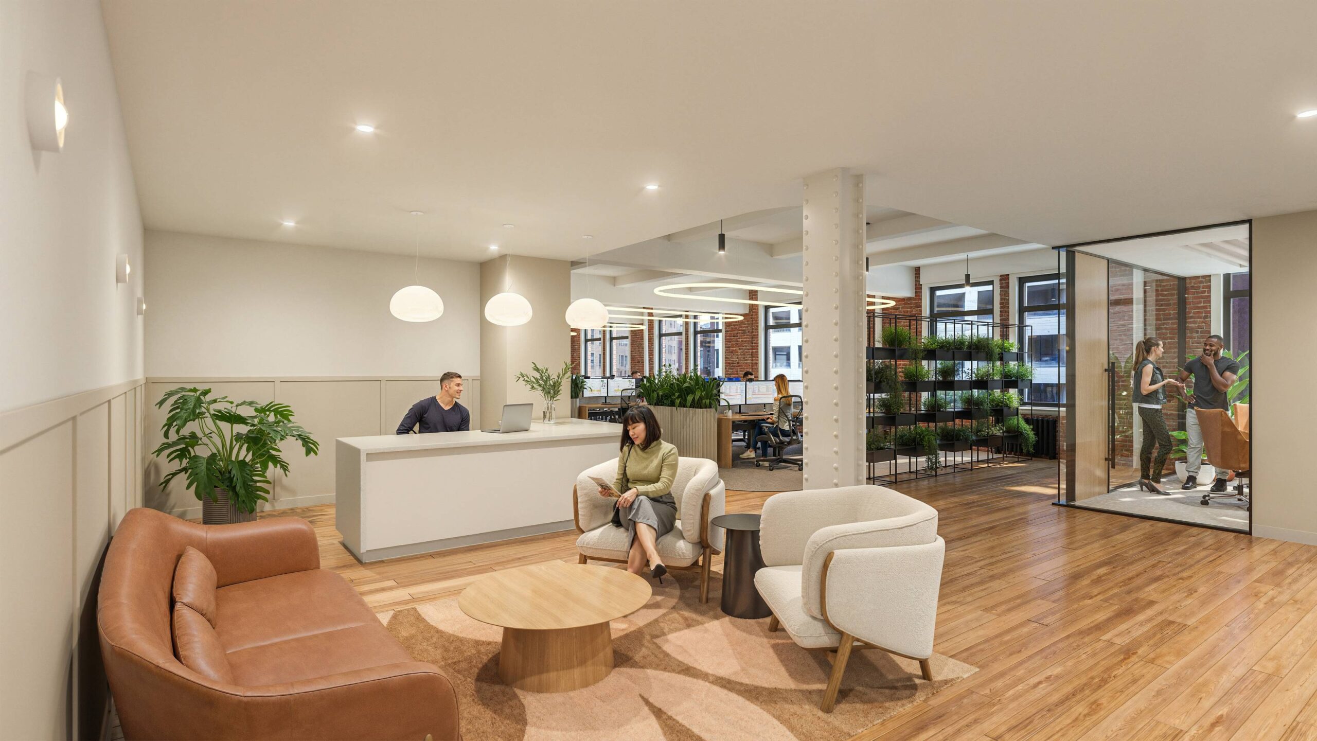 North Building: Reception